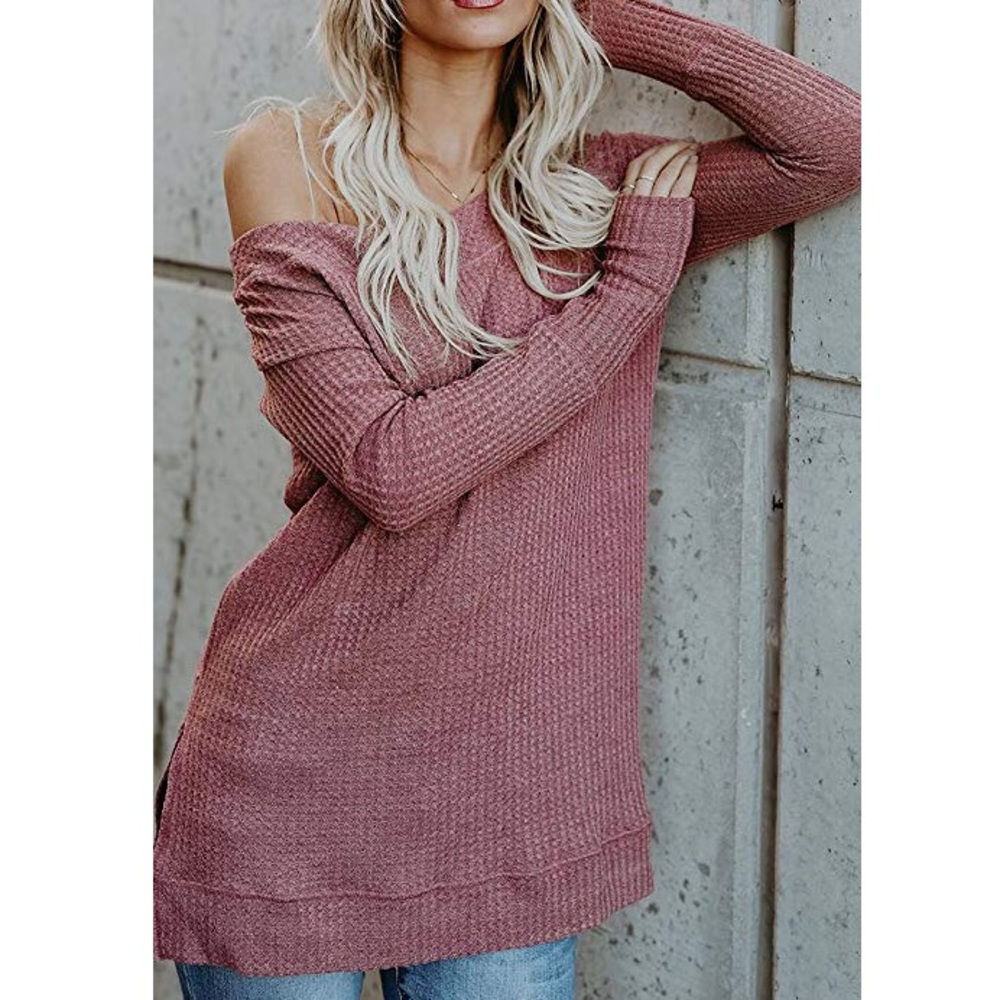 💋 BAILEE Womens Loose Knit Top💋 - Picture 3 of 4